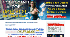 Desktop Screenshot of cartomanti.it